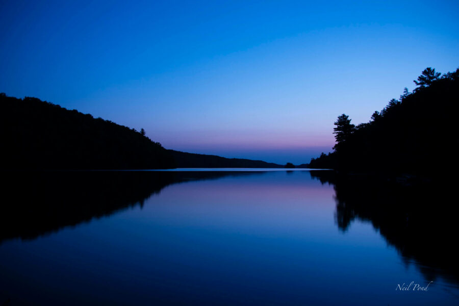 Canoe Lake Blue Hour